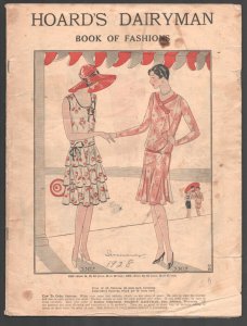 Hoard's Dairyman Book of Fashions-Summer 1928-Incredible imagery of female & ...
