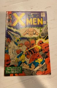 The X-Men #15 (1965)sentinels vs the X-men 2nd and orogin of the beast suncrease