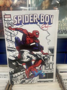SPIDER-BOY 1 CHRIS CAMPANA LOCAL COMIC SHOP DAY VARIANT SIGNED W/COA