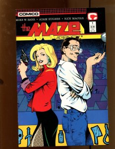Maze Agency #1-2 -  Two Pieces/Adam Hughes Cover Art! (9.0/9.2) 1988