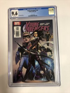 Young Avengers (2006) 10 (CGC 9.6 WP)| 1st Cover Speed Kate Bishop as Hawkeye