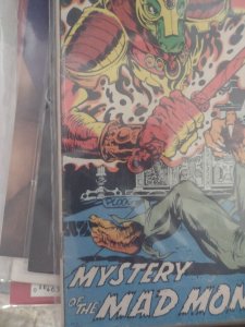 WEREWOLF BY NIGHT# 3  1973 MARVEL DISNEY  KEY 1ST DRAGONUS  MAD MONK