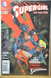 Supergirl #23 (2013) Cyborg Superman !