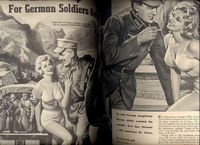 BATTLEFIELD 1959 NOV-NAZI BABES IN LINGERIE FN