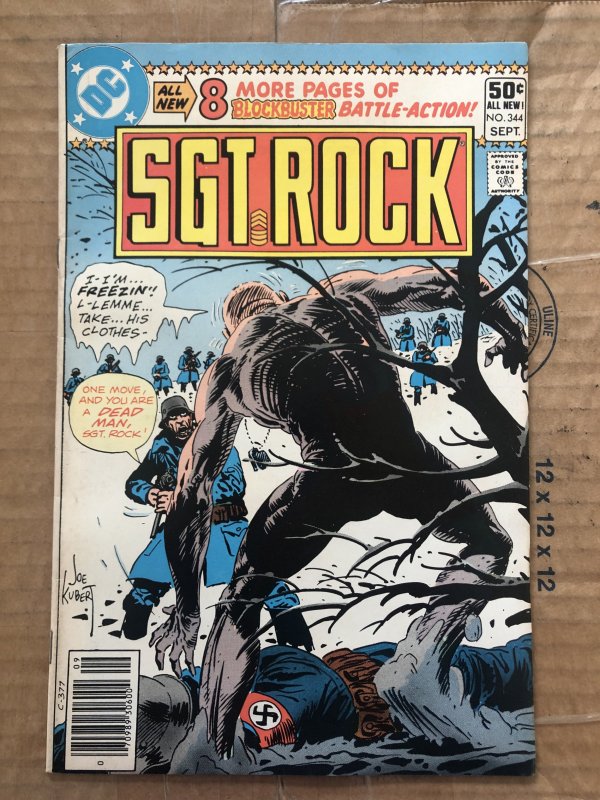 Sgt. Rock #344  (1980)