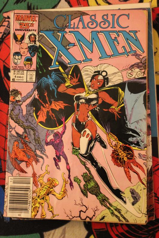 Classic X-Men 4  VG/FN