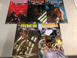 Predator Race War (1993) #0-4 (VF/NM)- Vachss