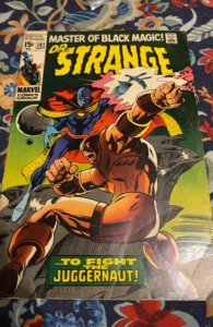 Doctor Strange #182 (1969)vs the juggernaut