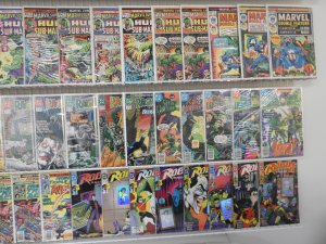 Huge Lot 140+ Comics W/ Spiderman, ROM, Darkhawk, Robin+ Avg Fine Condition!!