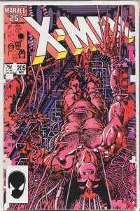 The Uncanny X-Men #205 (1986) X-Men