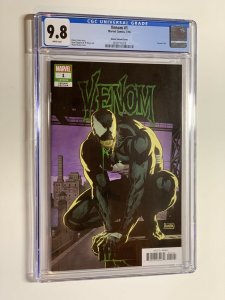 Venom 1 cgc 9.8 wp marvel 2018 Rivera variant  