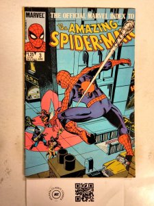 Amazing Spider-Man Official Index #3 FN- Marvel Comics comic book 19 JW39