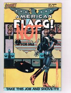 American Flagg (1983 1st Series) #8 First Publishing Comic Book HH2