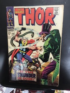 Thor #146 (1967) mid high grade Jack Kirby Inhumans origin! FN/VF Wow!