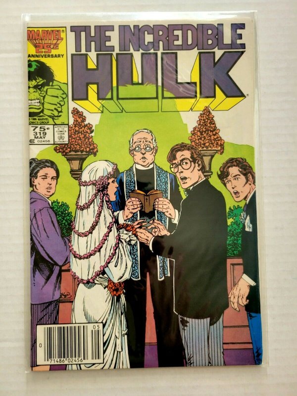 Incredible Hulk #313, 315, 319 (Marvel 1986) Set of 3, Marriage to Betty Ross