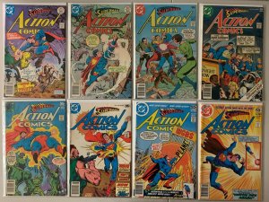 Action Comics bronze-age comics lot #401-520 29 diff avg 5.0 (1971-81)