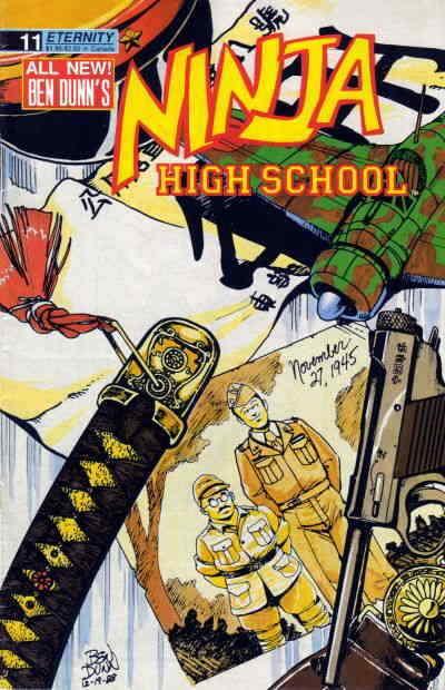 Ninja High School #11 VG; Malibu | low grade comic - save on shipping - details