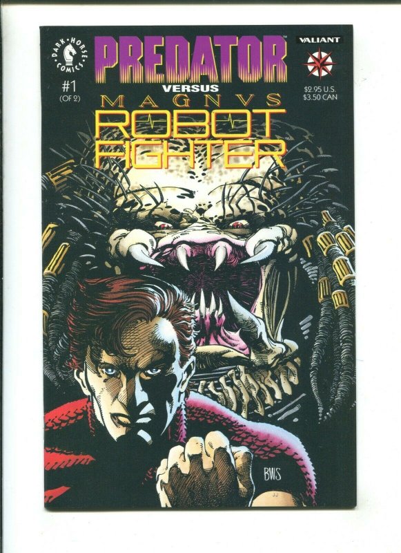 PREDATOR VS MAGNUS ROBOT FIGHTER #1 - OF 2 The Fisherman Collection (9.2) 1992