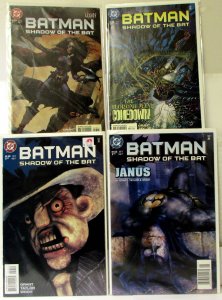 Batman: Shadow of the Bat Lot of 4 #53, 58, 59, 62 Newsstand 1996 DC 8.5 Comics