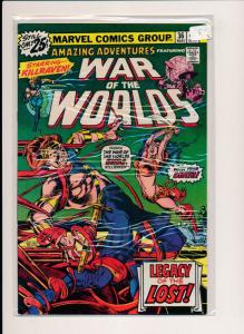 Marvel Comics Amazing Adventures WAR of the WORLDS #36,37,38,39 ~ FN/VF  (PF74)