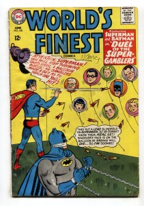 WORLDS FINEST #150--comic book--1965--DC--BATMAN--SUPERMAN--G