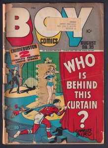 Boy Comics 35 (1947) FR 1.0 Golden Age Lev Gleason