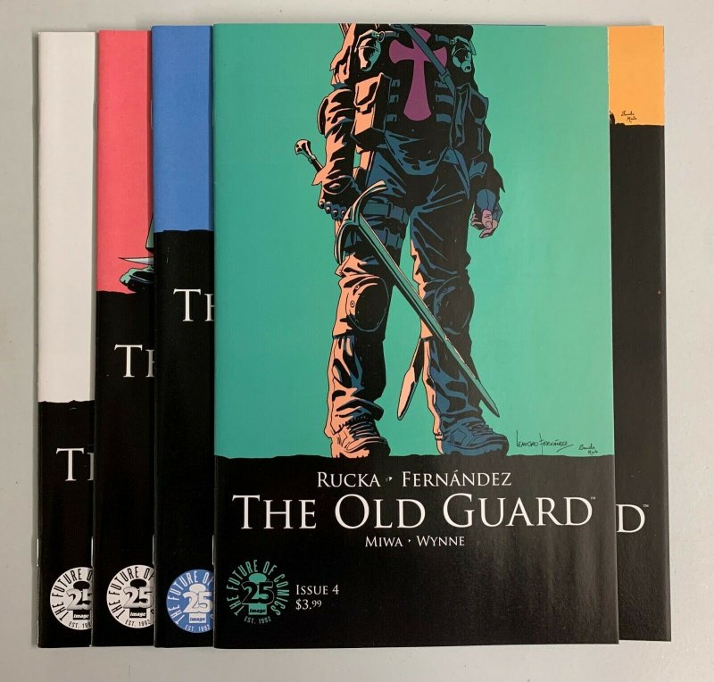 The Old Guard #1-5 Set (Image 2017) 1 2 3 4 5 Greg Rucka (8.5+) 