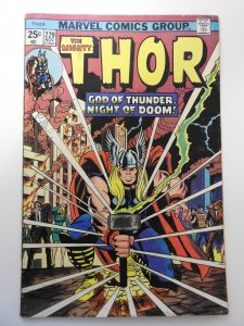 Thor #229 VG- Condition MVS intact! cover detached bottom staple