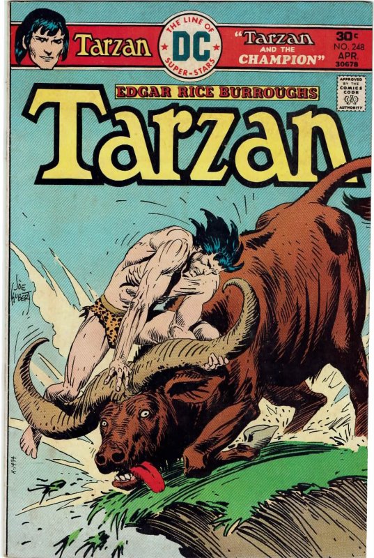 Tarzan #248 DC Comics Joe Kubert VF-