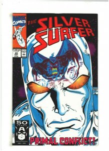 Silver Surfer #49 VF+ 8.5 Marvel Comics 1991  Thanos & Mephisto app.