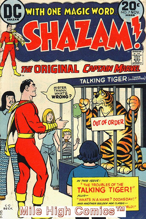 SHAZAM! (1973 Series)  (WITH ONE MAGIC WORD...) #7 Good Comics Book