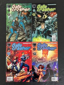Gatecrasher Ring Of Fire Full Set #1,2,3,4 Black Bull Comics 2000 Nm-
