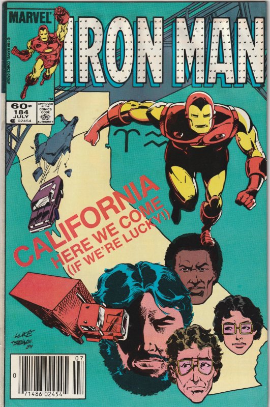 Iron Man #184 (1984)