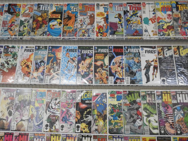 Huge Lot 150+ Comics W/ Hulk, New Mutants, Firestorm+ Avg VF Condition!