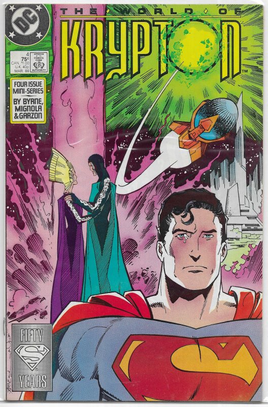 World of Krypton (vol. 2, 1987) #2 of 4 FN Byrne/Mignola