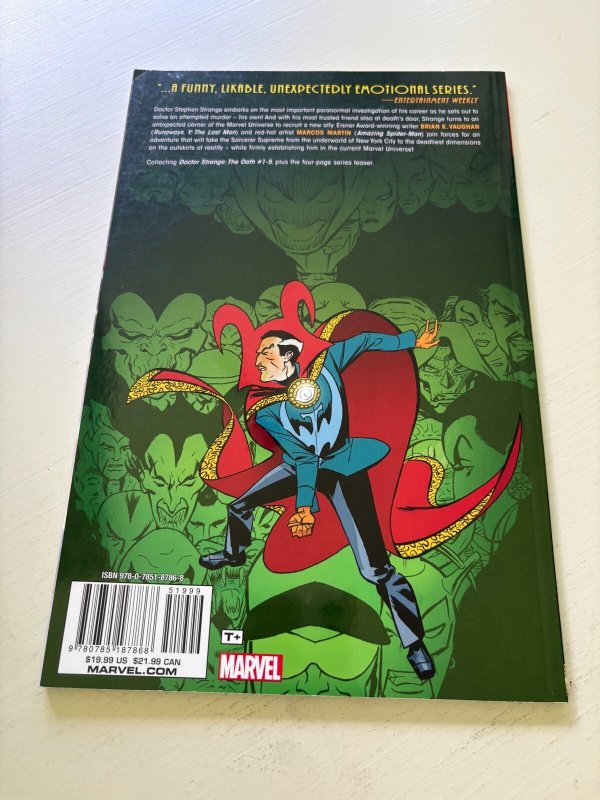 The Oath Doctor Strange Marvel Comics TPB Graphic Novel Book Vaughan 3 J342
