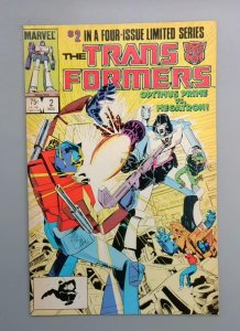 Transformers #2, Optimus Prime vs. Megatron, Marvel, 1984