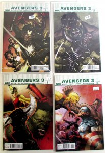 Ultimate Avengers 3 Lot 4 #1, 2, 3, 6 2010 Marvel 3rd Series Blade Comics