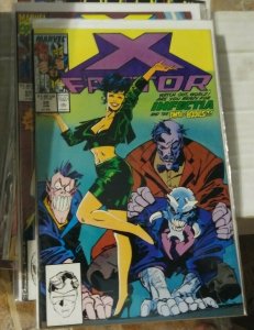 X-Factor  # 29  1987 marvel  CYCLOPS ANGEL   JEAN GRAY 1ST INFECTIA key