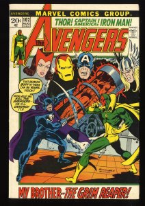 Avengers #102 VG+ 4.5 Marvel Comics Thor Captain America