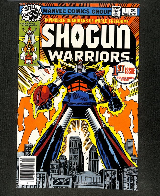 Shogun Warriors #1 Herb Trimpe Cover!