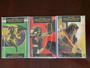 Green Arrow The Longbow Hunters Set #1-3(1st Print) 6.0 FN (1987)