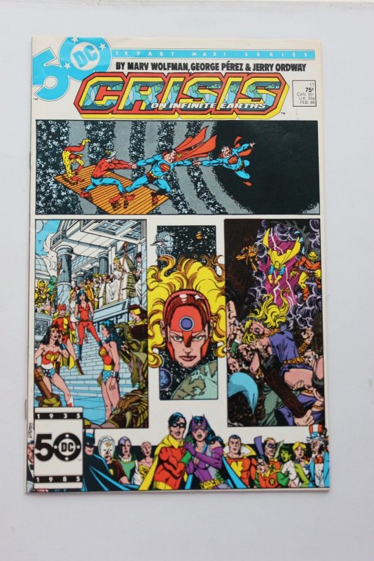 Crisis on Infinite Earths #11 (1986) Harbinger NM
