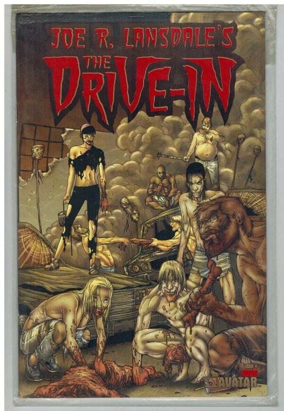 DRIVE IN 4 VF-NM  BLOOD RED FOIL LIMITED EDITION