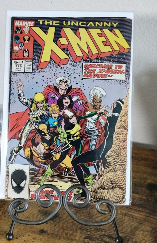 The Uncanny X-Men #219 (1987)