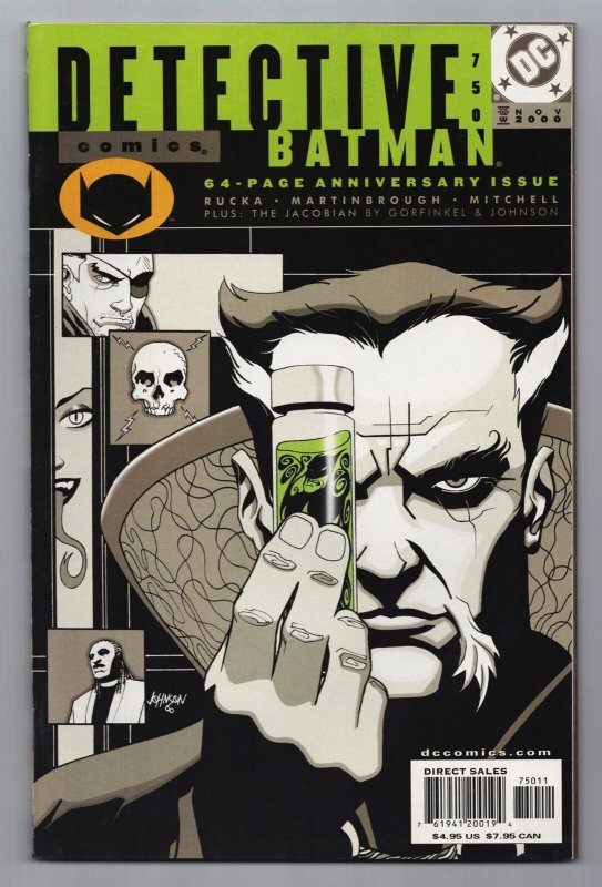 Detective Comics #750 Dave Johnson Cvr (DC, 2000) VF 