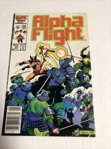 Alpha Flight (1986) # 34 (VF/NM) | Canadian Price Variant CPV 1st Full App Lady