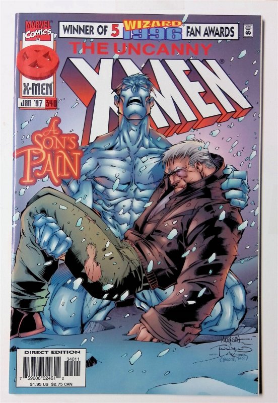 The Uncanny X-Men #340 (Jan 1997, Marvel) FN+