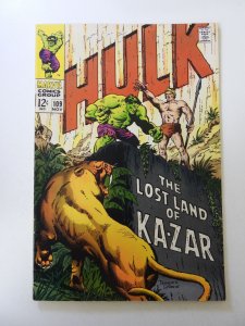 The Incredible Hulk #109 (1968) VF condition