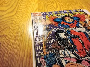 The New Mutants #100 Newsstand (1991)